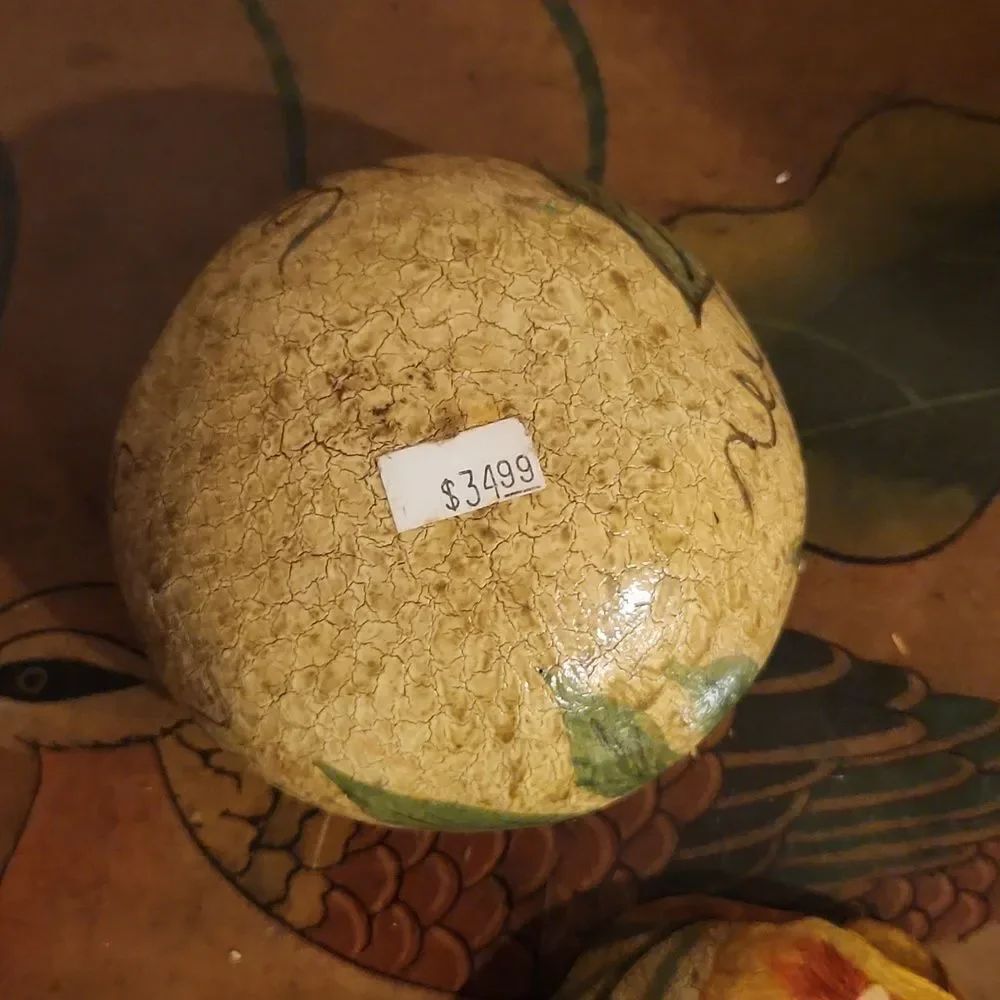 Gourd Tropical Trinket Box - Picture 5 of 5